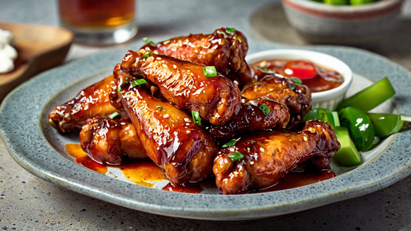 Dallas BBQ Sticky Wings Recipe