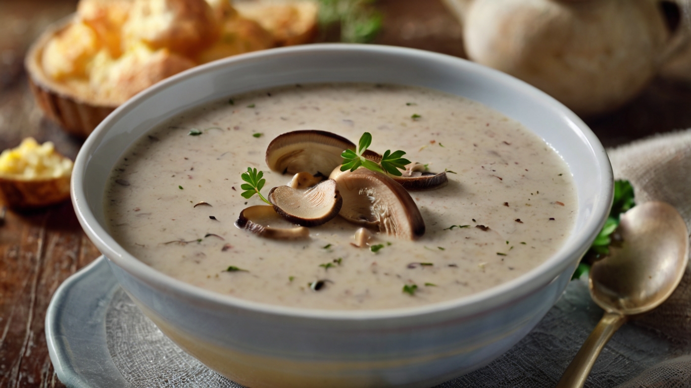 La Madeleine Mushroom Soup Recipe