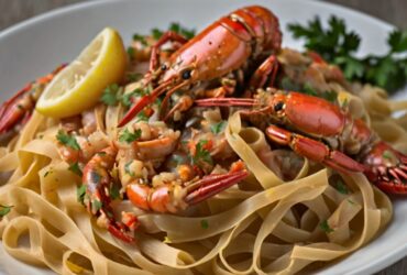 Cajun Ninja Crawfish Fettuccine Recipe