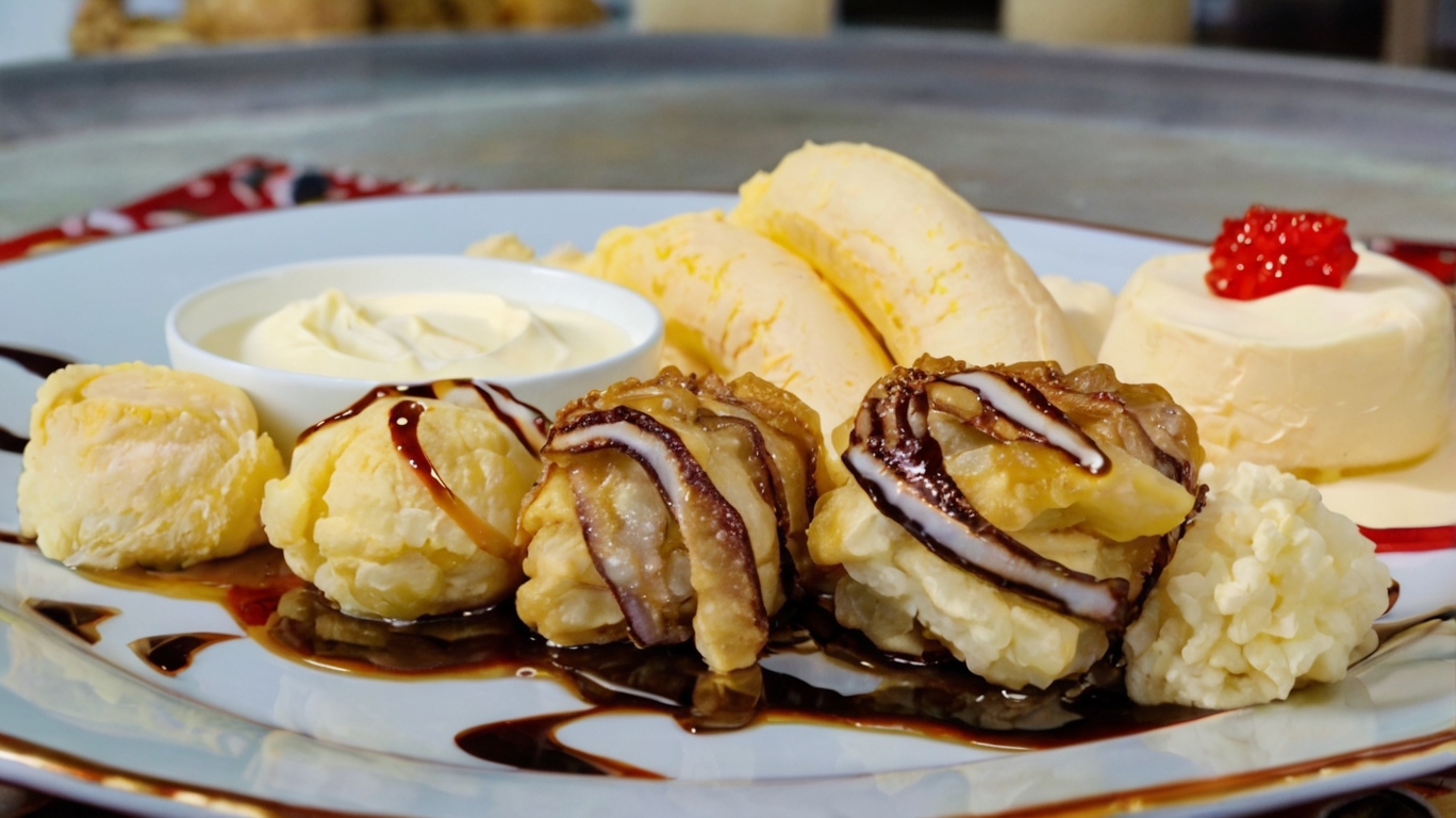 Banana Tempura Dessert Recipe in 2024