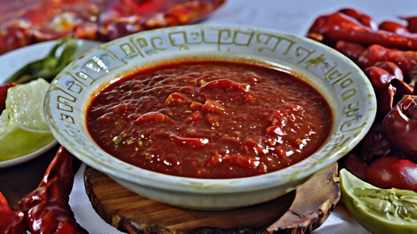 Homemade Red Rojo Chile Sauce Recipe