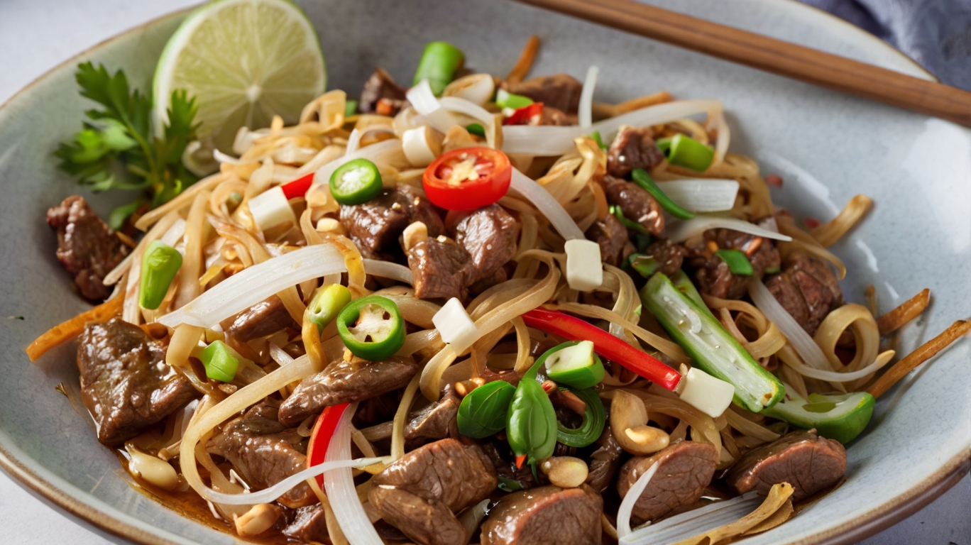 Quick & Delicious Beef Thai Pad Recipe