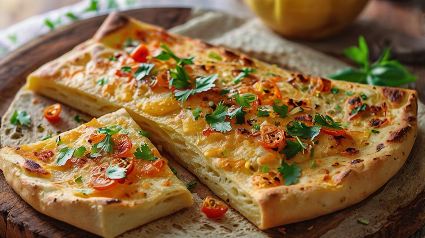 Delicious & Easy Garlic Bread Tortilla Recipe