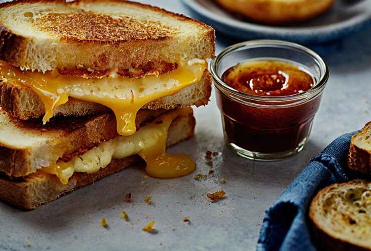 Perfectly Crispy Grilled Cheese Recipe