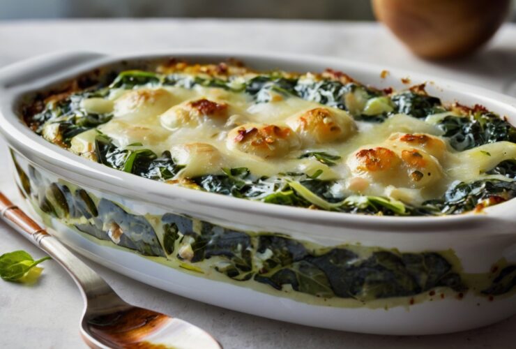 Spinach Gratin Recipe