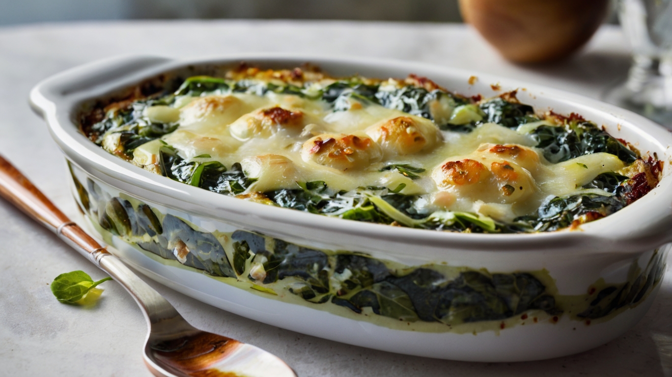 Spinach Gratin Recipe