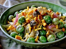 Yummy Summer Pea Salad Recipe