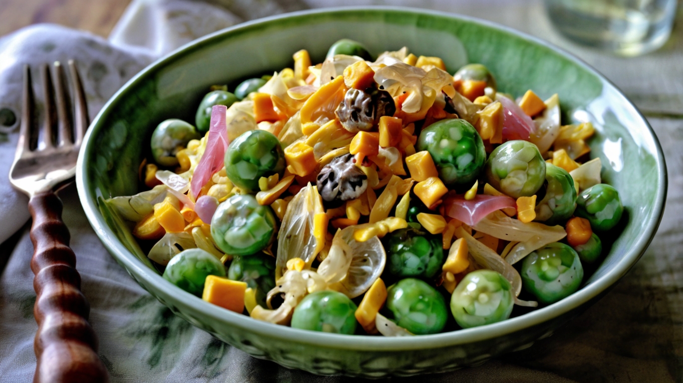 Yummy Summer Pea Salad Recipe