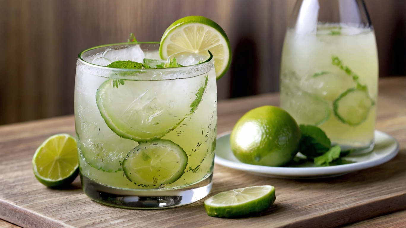 Cava Cucumber Mint Lime Recipe