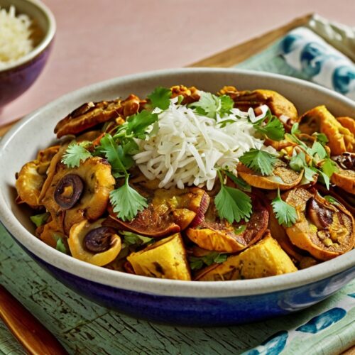 Gluten-Free Mushroom Bhaji Recipe